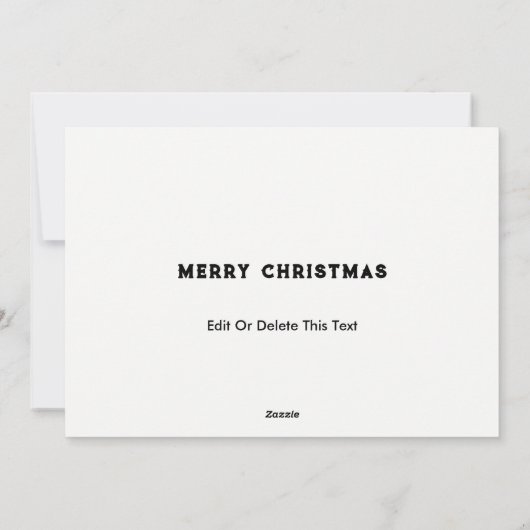 Softball kerst feestdagenkaart (Achterkant)