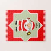 Softball kerst legpuzzel (Horizontaal)