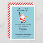 Softball-kerstfeestdag Kaart (Voorkant / Achterkant)