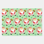 Softball Kerstmis Geschenk Verpakking Papier Inpakpapier Vel (Voorkant)