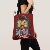 Softball Legend Tote Bag (Dichtbij)