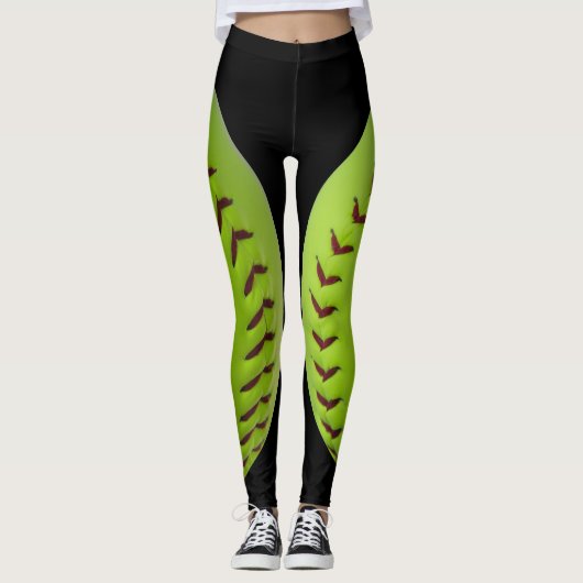 Softball-Leggings Leggings (Voorkant)