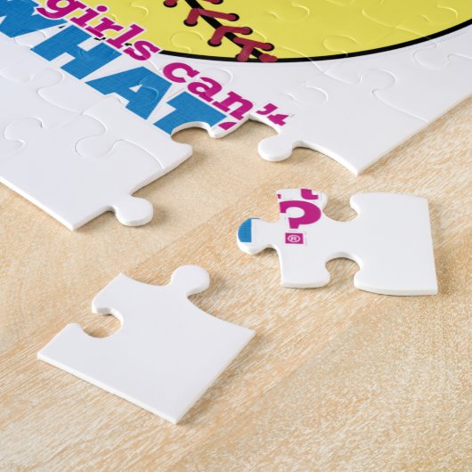 Softball Legpuzzel (Zijkant)