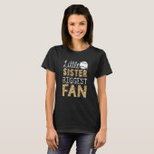 Softball Leopard Graphic Vrouwen Softbal Zuster 1 T-shirt (Voorkant volledig)