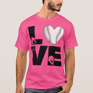 Softball LIEFDE Grappig 12 T-shirt