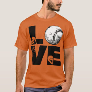 Softball LIEFDE Grappig 7 T-shirt