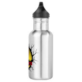 Softball-Logo, Softball Custom Name, Softball Gift Waterfles (Rechts)