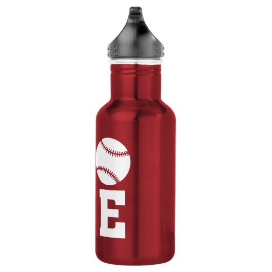 Softball Love Waterfles (Rechts)