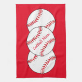 Softball Ma Kitchen Towel Theedoek (Verticaal)