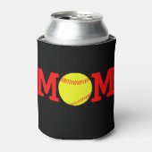 Softball Ma Koelbox Coozie (Blikje Voorkant)