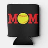 Softball Ma Koelbox Coozie (Achterkant)