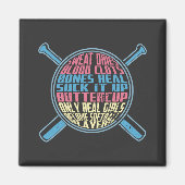 Softball Magneet (Voorkant)
