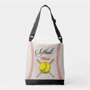 Softball Mam Canvas tas
