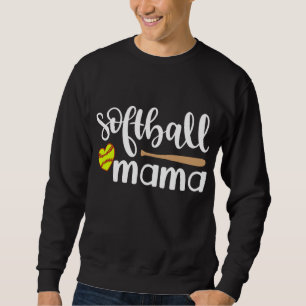 Softball Mam Gift Sportsport Mam Moederdag Gift So Trui