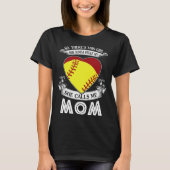 Softball mama Cool Mothers Gift T-shirt (Voorkant)