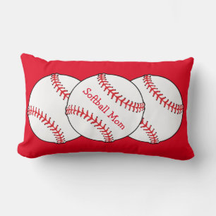 Softball mama Lumbar Pillow Kussen