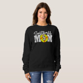 Softball mama Nummer 5 Trui (Voorkant volledig)