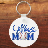 Softball mama sleutelhanger (Voorkant)