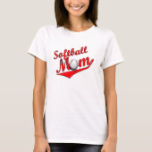 Softball mama t-shirt (Voorkant)