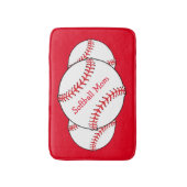 Softball Math Mats Badmat (Voorkant Verticaal)