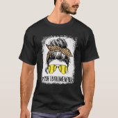 Softball Memaw Life Leopard T-shirt (Voorkant)