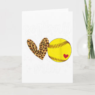 Softball Mia Hart Oma Mia Van Een Softballspeler Kaart