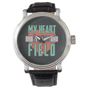 Softball - Mijn hart ligt op dat veld Horloge
