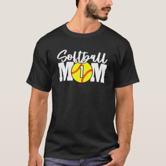 Softball Mom 1 T-shirt