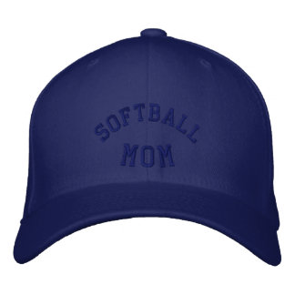 SOFTBALL Mom geborduurd Pet