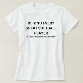 Softball Mom Grappig Quote | Softbal Gezegde T-shirt