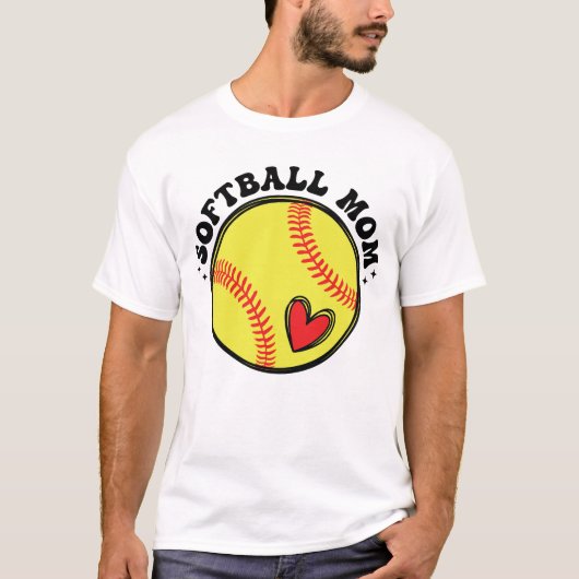 Softball Mom T-shirt (Voorkant)