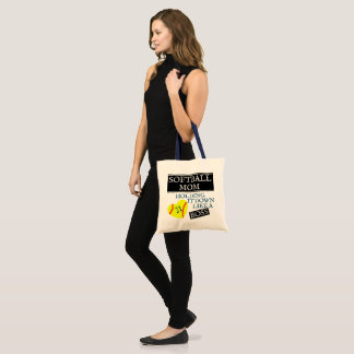 SOFTBALL MOM: ZOALS EEN BOSS TOTE BAG