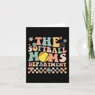 Softball Moms Department Leuke Moederdag Kostuum Kaart