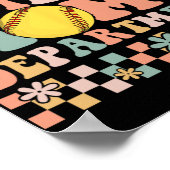 Softball Moms Department Leuke Moederdag Kostuum Poster (Hoek)