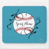Softball Mousepad - HAMbyWG - Aqua Muismat (Voorkant)