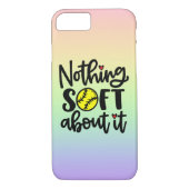 Softball - Niets zacht over iPhone-draagtas Case-Mate iPhone Case (Achterkant)