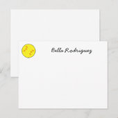 Softball Notecard, Postcard, Customized Briefkaart (Voorkant / Achterkant)