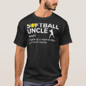 Softball oom Definition T-shirt (Voorkant)