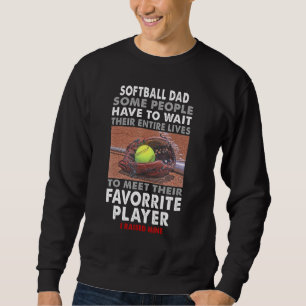 Softball pa sommige mensen moeten hun hele leven w trui
