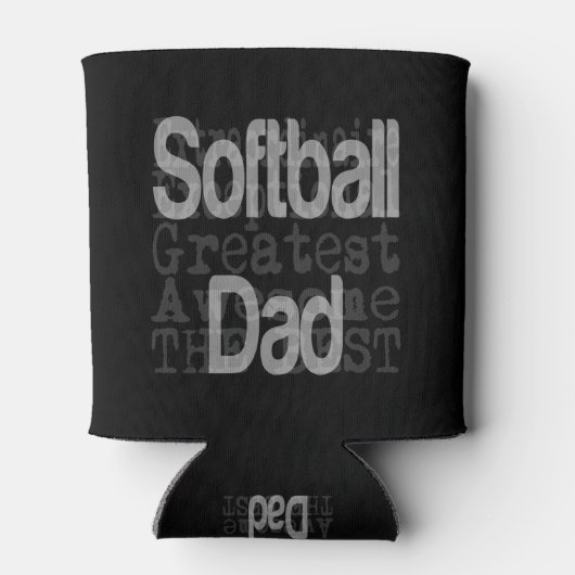 Softball Pap Buitengewoon Blikjeskoeler (Achterkant)