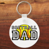 Softball Pap Sleutelhanger (Voorkant)