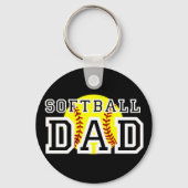 Softball Pap Sleutelhanger (Voorkant)