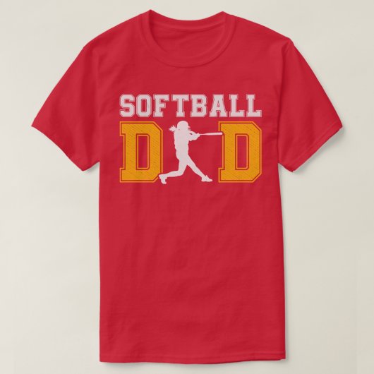 Softball Pap T-shirt (Design voorkant)