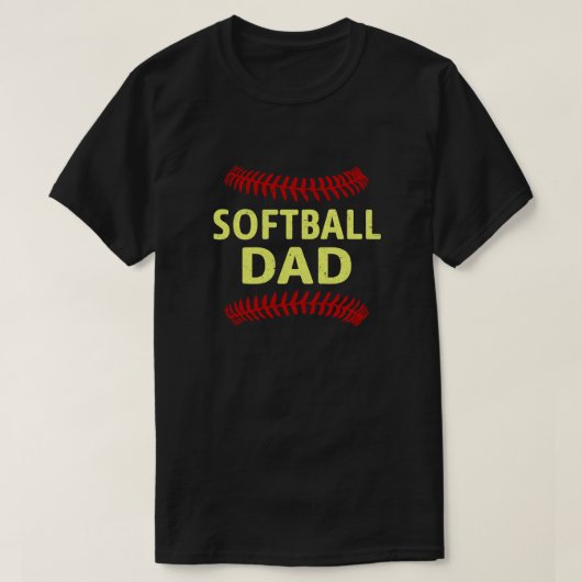 Softball Pap T-shirt (Design voorkant)