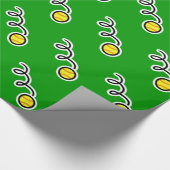 Softball-papier voor het verpakken van thema's cadeaupapier (Hoek)