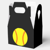 Softball Party Favor Box, Birthday Favor Box Bedankdoosjes (Geopend)