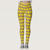 Softball-patroon Leggings (Voorkant)