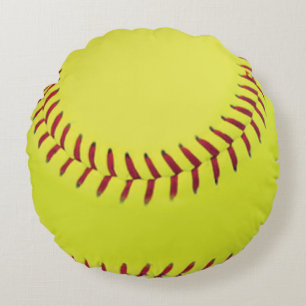 Softball Pillow Rond Kussen
