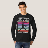 Softball Pitcher, ik denk dat een meisje een T-shirt (Voorkant volledig)