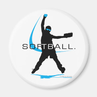 Softball - Pitcher Magneet